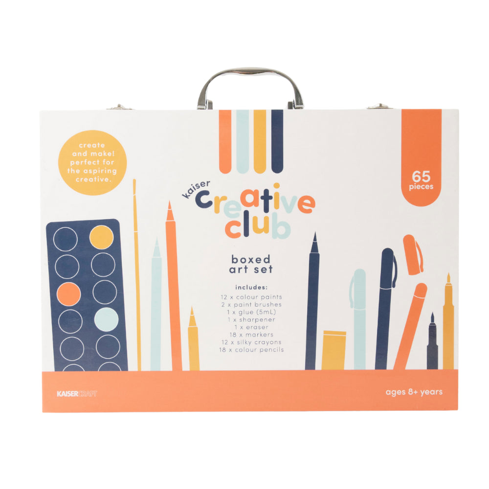 Creative Club Boxed Art Set 65pc Case